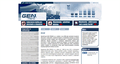 Desktop Screenshot of gentrend.cz